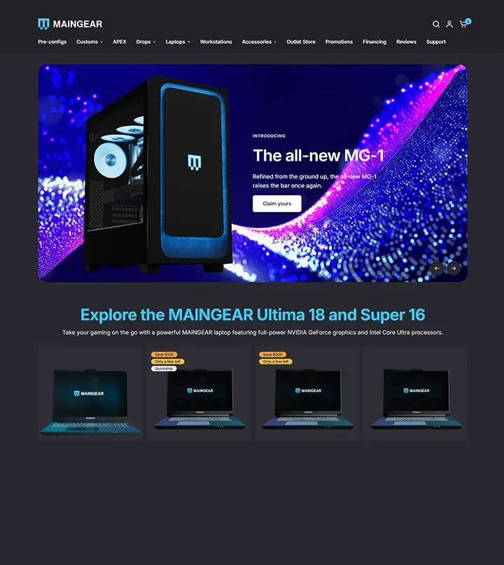 MAINGEAR Computers